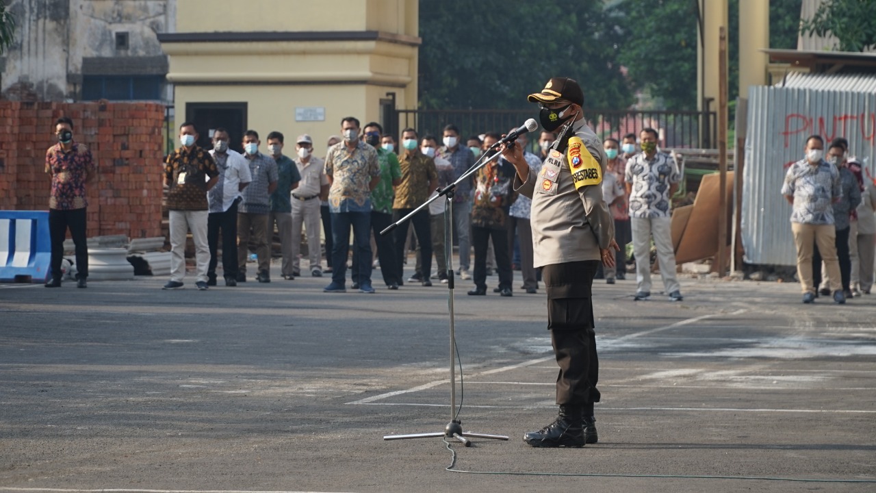 Kapolrestabes Surabaya Ingatkan Anggotanya soal Pilkada dan Covid-19