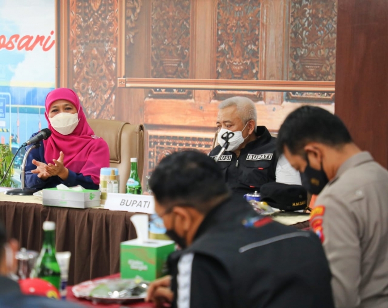 Luruskan Kabar Lockdown di Kabupaten Malang, Begini Kata Gubernur Khofifah