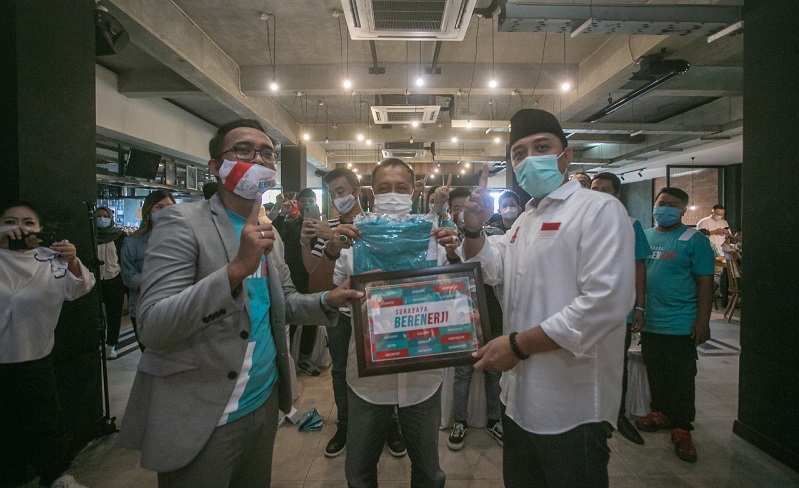 Cari Dukungan Milenial, Eri-Armudji Janjikan Pusat Ekonomi Digital