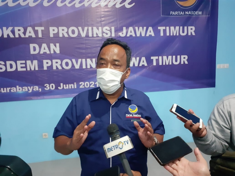 Fraksi NasDem DPRD Jatim Usulkan Ada Perhatian Pemprov untuk Anak Nakes yang Gugur