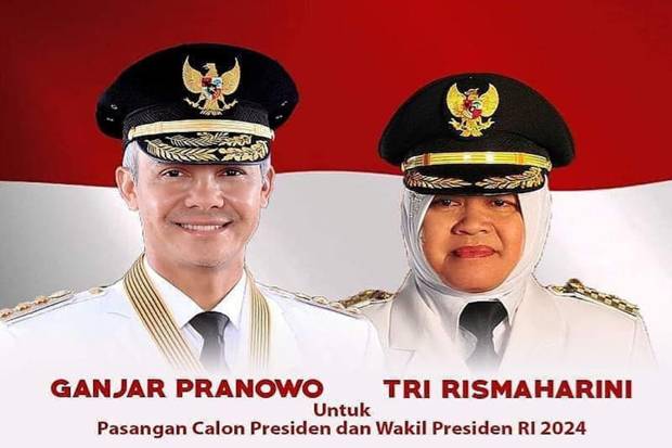 Viral Foto Ganjar-Risma Capres-Cawapres, Siapa Setuju?