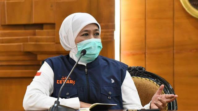 Gubernur Khofifah Positif Covid-19, Gedung Grahadi tak Lockdown