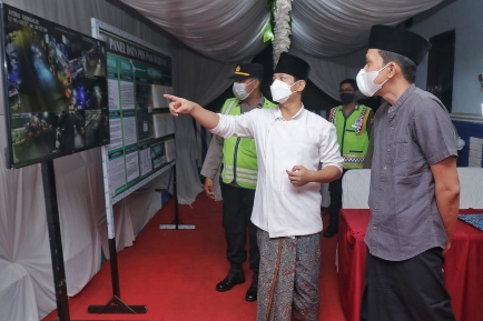 Jelang Hari Raya, Bupati Trenggalek dan Forkompinda Tinjau Wilayah