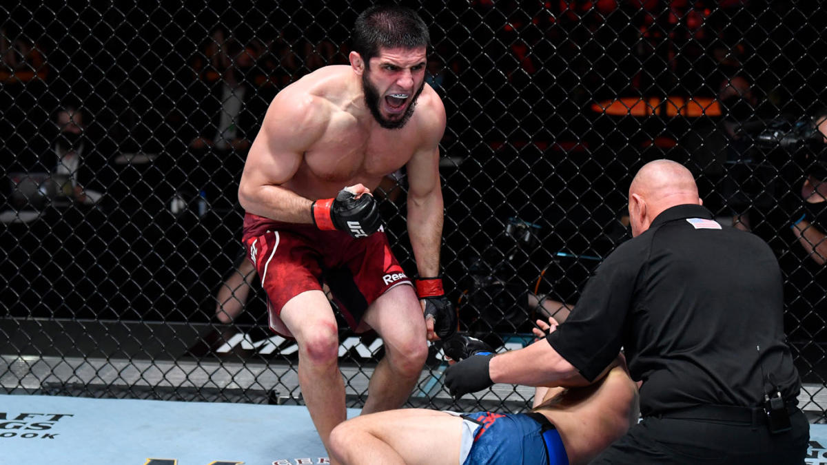 Ganas, Islam Makhachev Si Penerus Khabib Tumbangkan Petarung Amerika