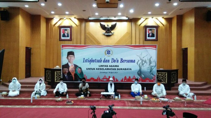 DPRD Surabaya Gelar Istigasah Virtual dan Doa Lintas Agama untuk Keselamatan Umat