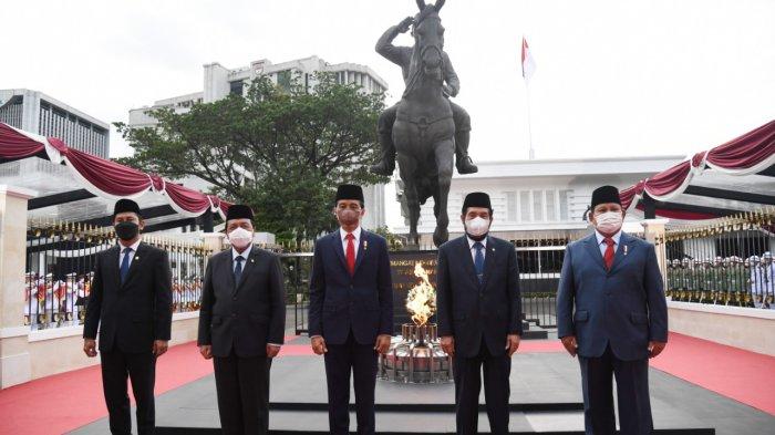 Presiden RI Joko Widodo Resmikan Tugu Api Semangat Indonesia Merdeka tidak pernah Padam