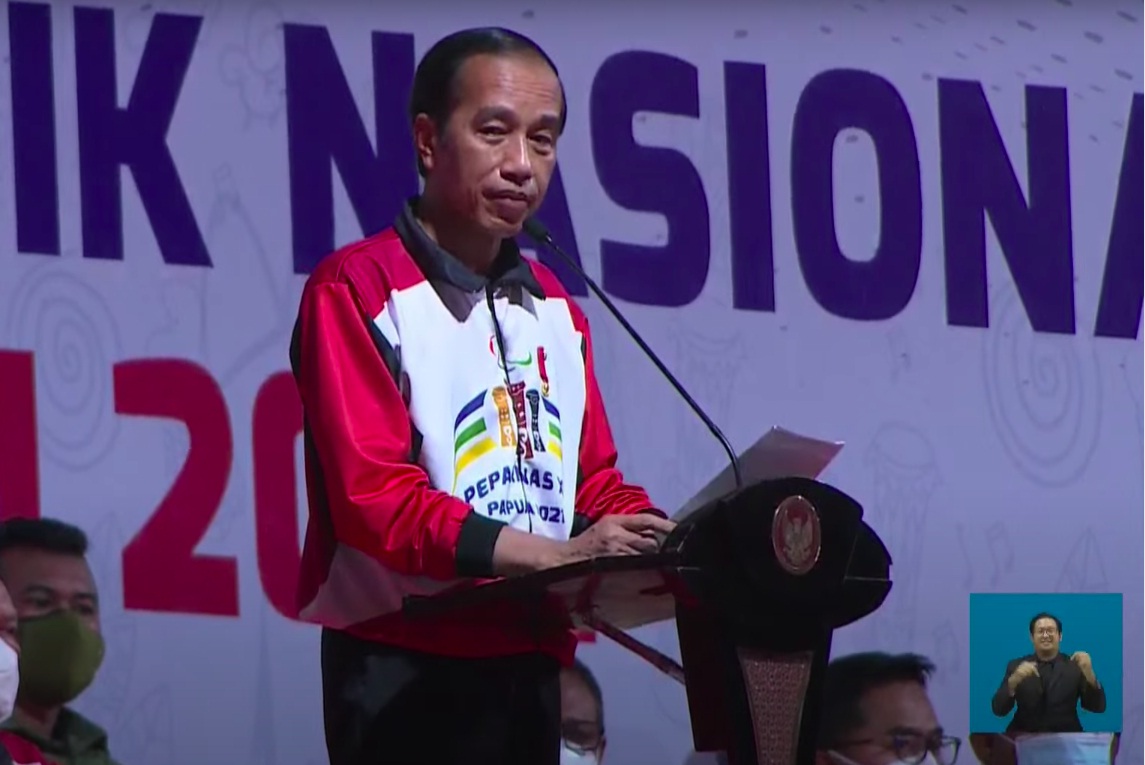Peparnas XVI Papua Resmi Ditutup, Presiden Jokowi: Torang Hebat!
