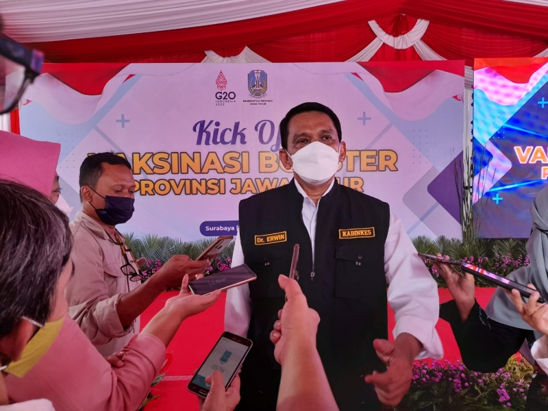 Dinas Kesehatan Jatim: Makin Cepat Vaksinasi Booster, Makin Baik