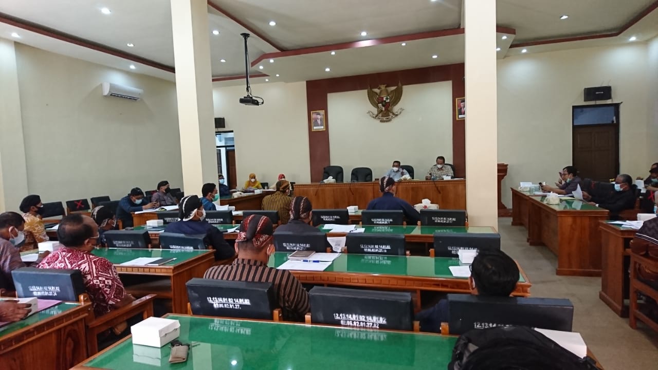 KUA-PPAS 2022, Komisi III DPRD Trenggalek Kritisi Minimnya Anggaran di Sebagian OPD