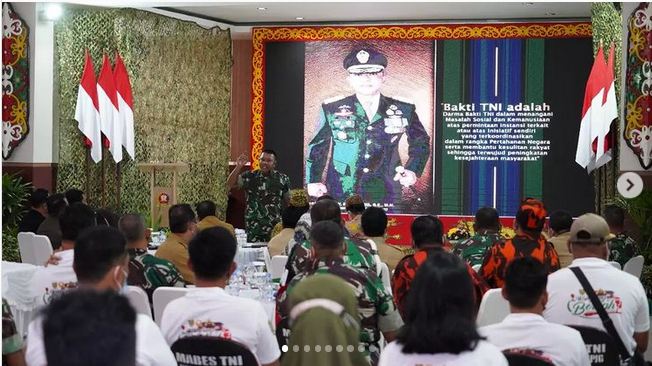 Korem 102/Pjg Gelar Mentoring bagi Generasi Muda dan Pelaku Usaha di Kampung Berkah