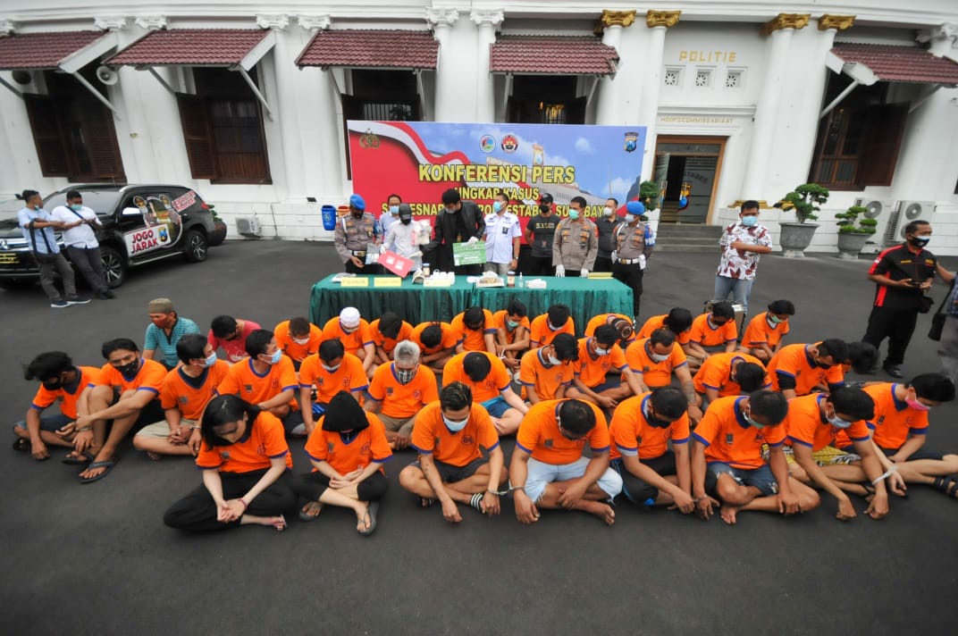 FOTO : Satresnarkoba Ungkap 36 Kasus Narkoba