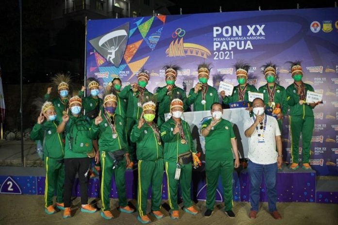 PON XX Papua: Jatim Sabet Gelar Juara Umum Paralayang