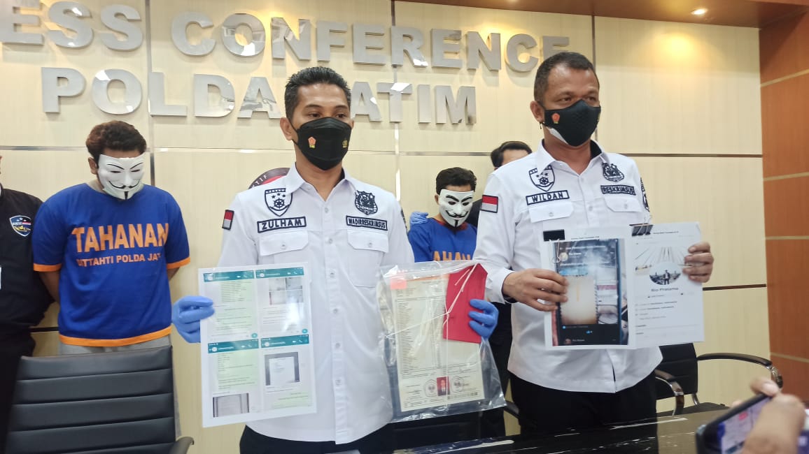 Polda Jatim Tangkap Sindikat Pemalsu Dokumen yang Dijual di Medsos