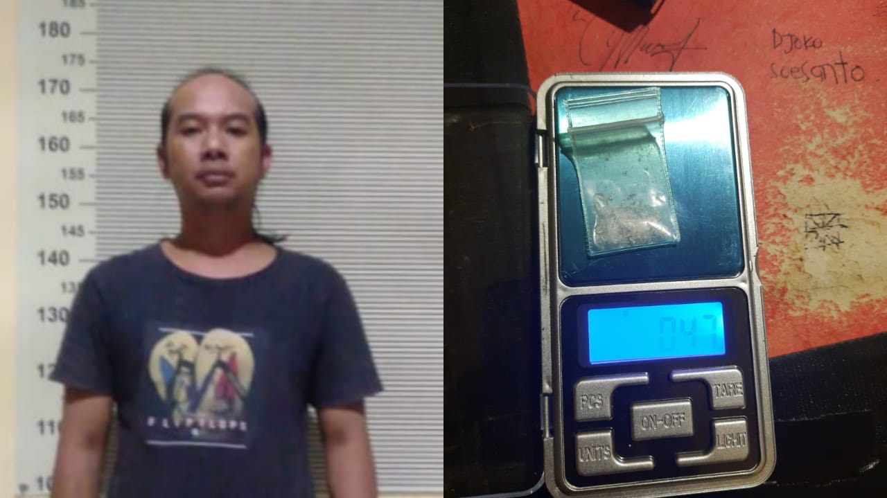 Panik Didatangi Polisi, Pria ini Buang Sabu ke Semak-semak