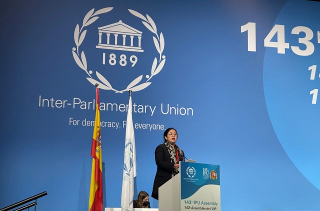 Puan Maharani Sampaikan 3 Rencana Aksi pada Konferensi SDGs di Sidang IPU ke-143