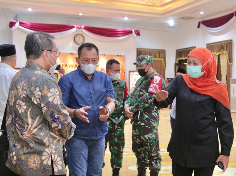 Atur Salat Id, Khofifah: Kutbah 7 Menit saja dan Suratnya Al Ikhlas