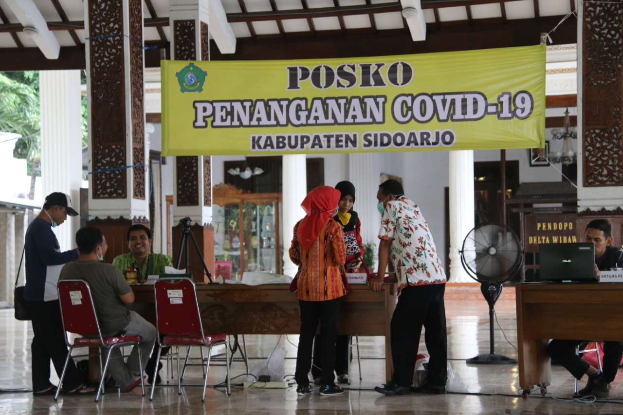 Satgas COVID-19 Sidoarjo Dinilai Tak Optimal, PPKM Mikro Dipertanyakan
