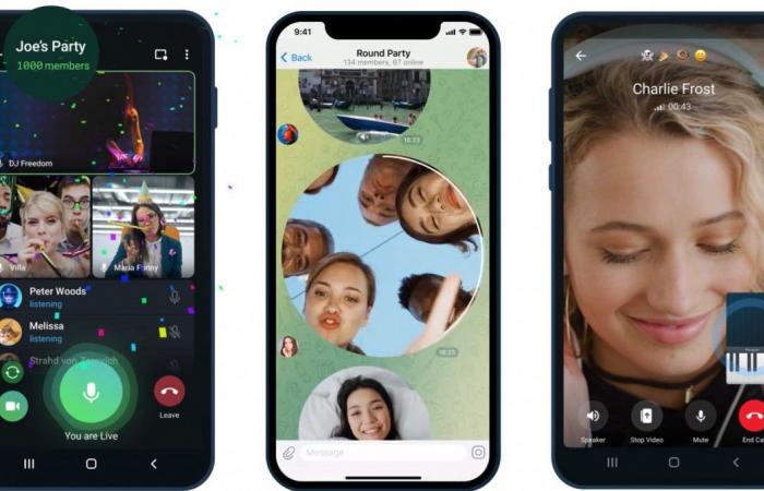 Update Terbaru Telegram sekarang Bisa Video Call bareng Seribu Orang Sekaligus, Busyet!