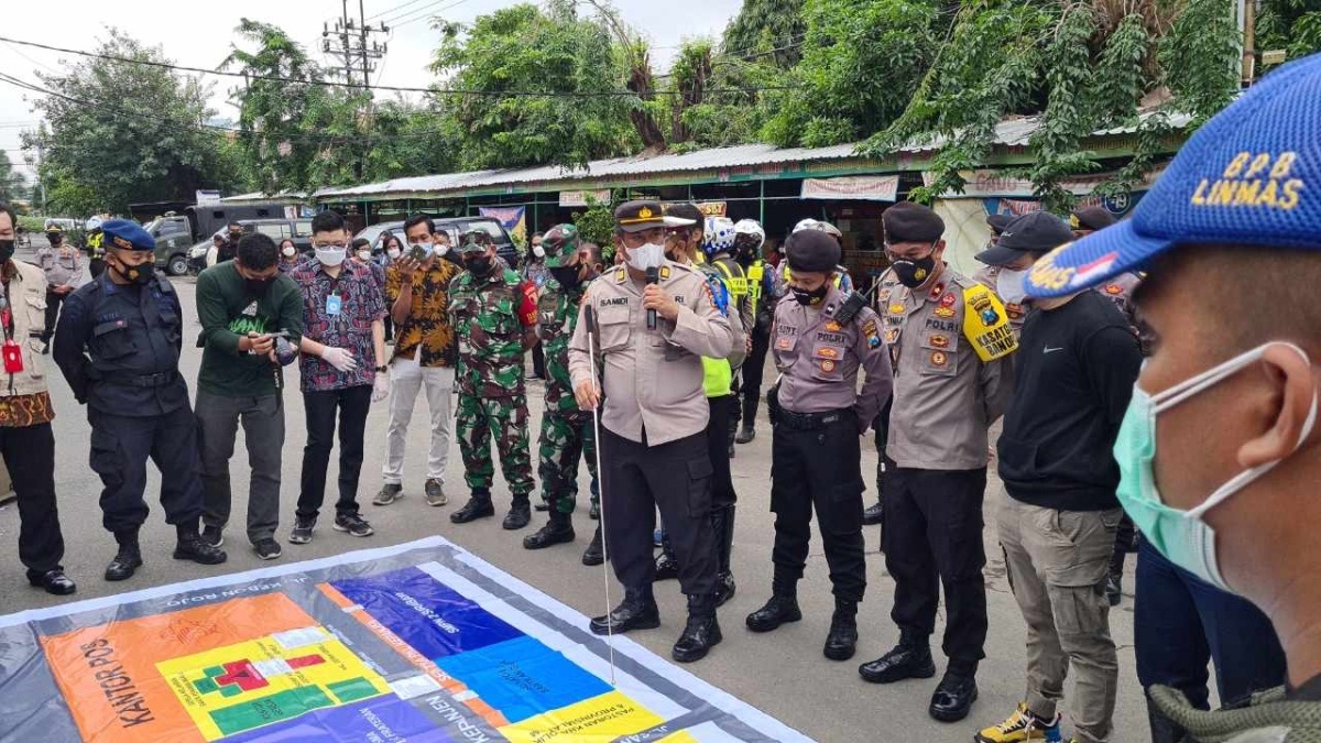 Cegah Ancaman saat Nataru, Polrestabes Surabaya Gelar Simulasi Antiteror