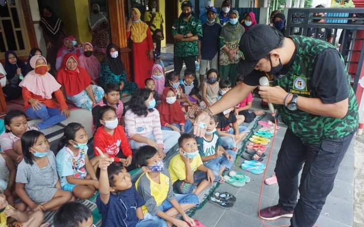 Anak-Anak Terdampak Banjir Jombang Diajak Ikut Trauma Healing
