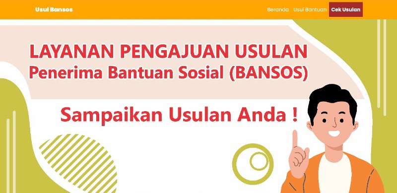 Sebarkan! Ini Link, Syarat, dan Cara Mengusulkan Bantuan Sosial melalui Aplikasi Usul Bansos