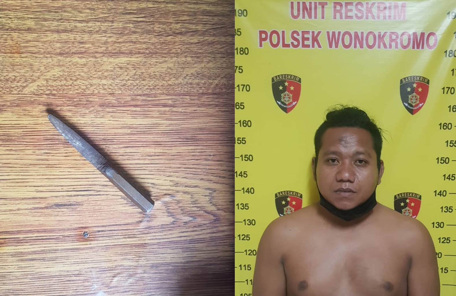 Kepergok Hendak Maling Motor, 'Arek Malang' Nyaris Dimasa